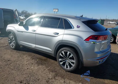 2020 Volkswagen Atlas Cross Sport 3.6L V6 Sel Premium R-Line из США, поврежденный, VIN 1V2TE2CA7LC231705